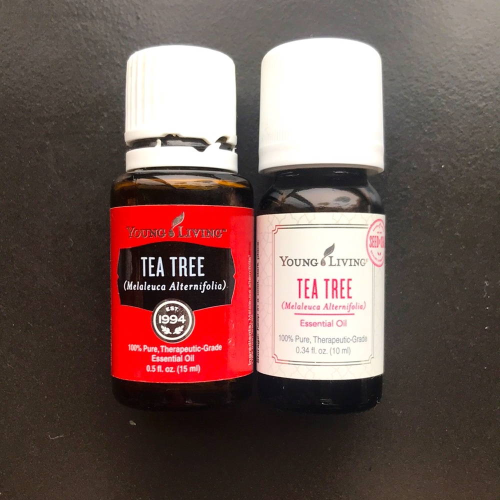 YOUNG LIVING Tea Tree essential oil 2 opened bottles
